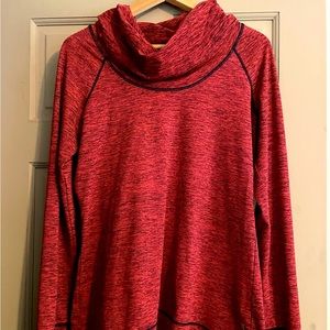 Reebok XL Cowl Neck Athletic Wear Top